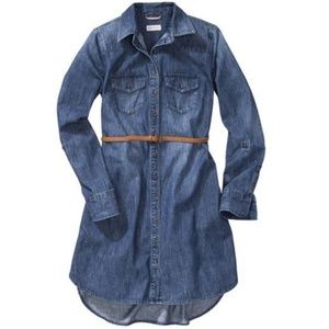 Denim dress